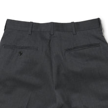画像をギャラリービューアに読み込む, TWO TUCK SLACKS (SUPER 100'S WOOL)