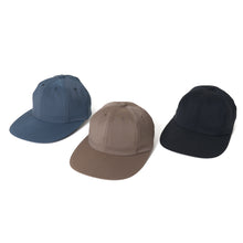 画像をギャラリービューアに読み込む, SEMI LONG BRIM CAP (T/W HIGH COUNT WEATHER)