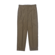 画像をギャラリービューアに読み込む, TWO TUCK SLACKS(STRONG TWIST GABERDINE)