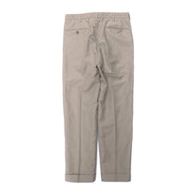 画像をギャラリービューアに読み込む, TWO TUCK SLACKS(WOOL/LINEN WEATHER)