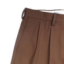 画像をギャラリービューアに読み込む, WIDE SHORT SLACKS(HIGH TWISTED TWILL)