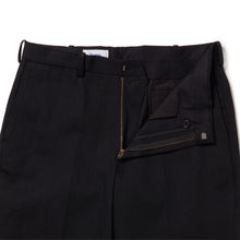 画像をギャラリービューアに読み込む, STRAIGHT SLACKS (12oz HIGH TWISTED BLACK DENIM)