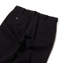 画像をギャラリービューアに読み込む, STRAIGHT SLACKS (12oz HIGH TWISTED BLACK DENIM)