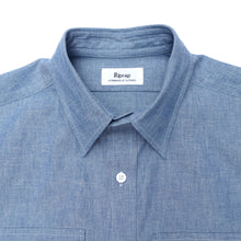 画像をギャラリービューアに読み込む, OFFICER SHIRT L/S (6oz CHAMBRAY)