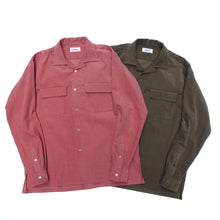 画像をギャラリービューアに読み込む, SEMI OPEN COLLAR SH L/S (22W CORDS)