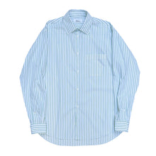 画像をギャラリービューアに読み込む, REGULAR COLLAR SH (POPLIN STRIPE)