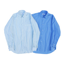 画像をギャラリービューアに読み込む, REGULAR COLLAR SH (POPLIN STRIPE)