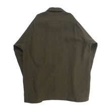 画像をギャラリービューアに読み込む, OPEN COLLAR SH L/S (LINEN/PAPER POPLIN)