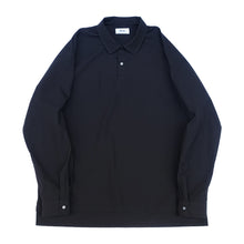 画像をギャラリービューアに読み込む, POLO SHAPED SH L/S (HIGH COUNT POPLIN)