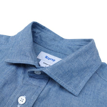 画像をギャラリービューアに読み込む, ENGLISH SPREAD COLLAR SH (6oz SELVEDGE CHAMBRAY)