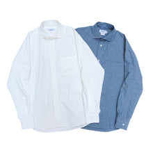 画像をギャラリービューアに読み込む, ENGLISH SPREAD COLLAR SH (6oz SELVEDGE CHAMBRAY)