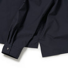 画像をギャラリービューアに読み込む, POLO SHAPED SH L/S (HIGH COUNT POPLIN)