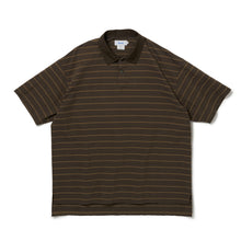 画像をギャラリービューアに読み込む, POLO SHAPED SH S/S (POPLIN/TYPEWRITER BORDER)