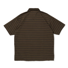 画像をギャラリービューアに読み込む, POLO SHAPED SH S/S (POPLIN/TYPEWRITER BORDER)