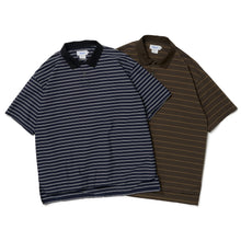 画像をギャラリービューアに読み込む, POLO SHAPED SH S/S (POPLIN/TYPEWRITER BORDER)