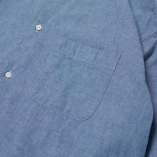 画像をギャラリービューアに読み込む, FF REGULAR COLLAR SH (6oz SELVEDGE CHAMBRAY)