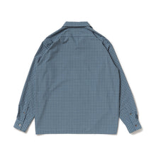 画像をギャラリービューアに読み込む, OPEN COLLAR SH L/S (PE/RA SHADOW CHECK)