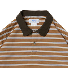 画像をギャラリービューアに読み込む, POLO SHAPED SH L/S (COTTON POPLIN STRIPE)