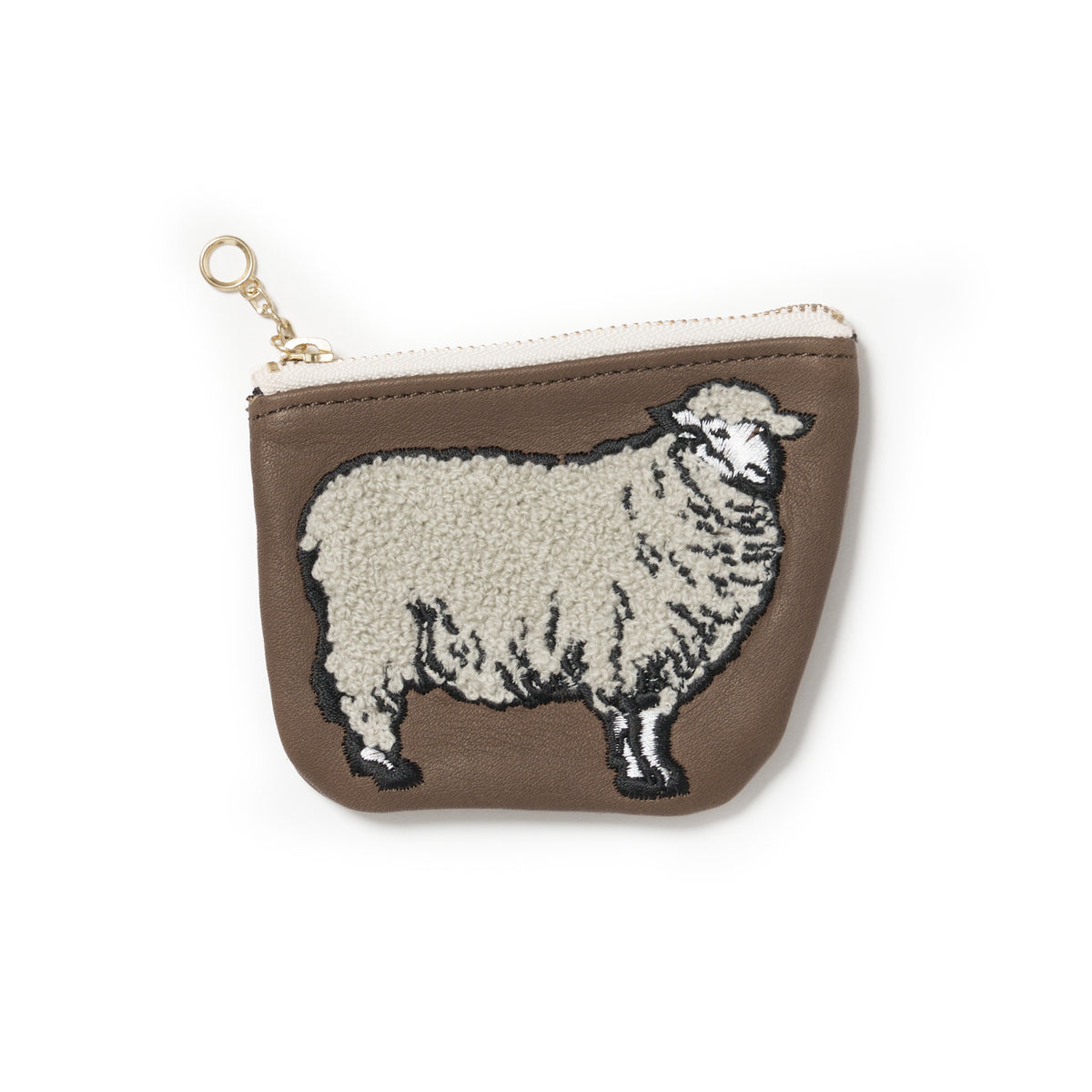 オフホワイト コインケース BURROW ZIPPED COIN PURSE オフホワイト コインケース BURROW ZIPPED COIN PURSE OFF WHITE