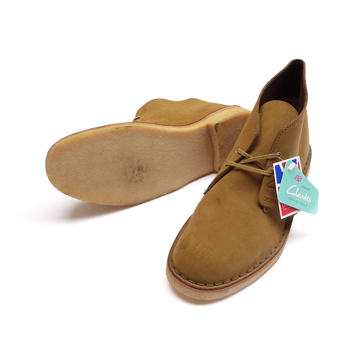 Clarks 2025 wheat suede