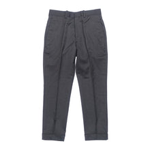 画像をギャラリービューアに読み込む, NO TUCK SLACKS (SUPER 100'S WOOL)