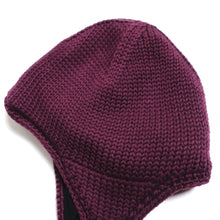 画像をギャラリービューアに読み込む, LINED KNITCAP (HAND FINISH KNITTING)