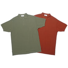 画像をギャラリービューアに読み込む, POLO SHIRTS (SWEDISH MOSS STITCH)
