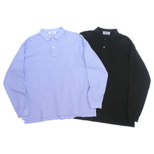 画像をギャラリービューアに読み込む, HW POLO SH L/S (GARMENT-DYED MOSS)
