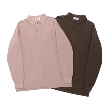 画像をギャラリービューアに読み込む, HW POLO SH L/S (GARMENT-DYED MOSS)