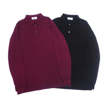 画像をギャラリービューアに読み込む, HW POLO SH L/S (GARMENT-DYED MOSS)