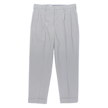 画像をギャラリービューアに読み込む, TWO TUCK SLACKS (C/N/W CHAMBRAY)