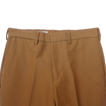 画像をギャラリービューアに読み込む, NO TUCK SLACKS (C/N DOUBLE CLOTH)