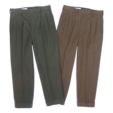 画像をギャラリービューアに読み込む, TWO TUCK SLACKS (C/W HEAVY SERGE)