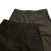 画像をギャラリービューアに読み込む, TWO TUCK SLACKS (ARMY SERGE)