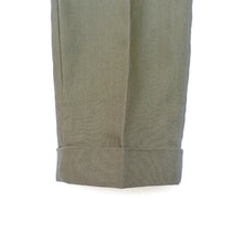 画像をギャラリービューアに読み込む, NO TUCK SLACKS (SPENCE BRYSON LINEN)