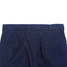 画像をギャラリービューアに読み込む, TWO TUCK SLACKS (13OZ COLOR DENIM/ 12OZ STRONG TWISTED DENIM)
