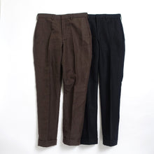 画像をギャラリービューアに読み込む, NO TUCK SLACKS(PAPER/LINEN WEATHER)