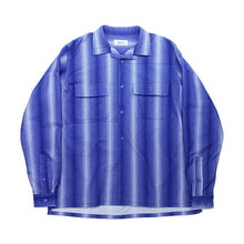 画像をギャラリービューアに読み込む, SEMI-OPEN COLLAR SH L/S (3M STRIPE)