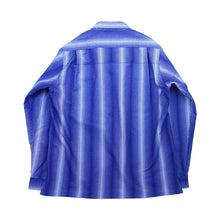 画像をギャラリービューアに読み込む, SEMI-OPEN COLLAR SH L/S (3M STRIPE)