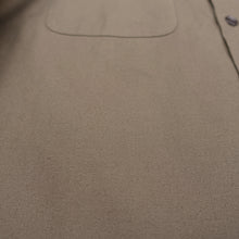 画像をギャラリービューアに読み込む, SEMI-OPEN COLLAR SH L/S (ORGANIC COTTON BACK SATIN)