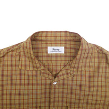 画像をギャラリービューアに読み込む, SEMI-OPEN COLLAR SH L/S (PLAID BROAD)