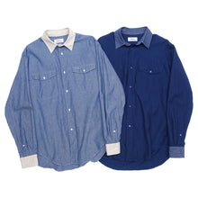 画像をギャラリービューアに読み込む, GLASSES HOLE SH (5oz CHAMBRAY)