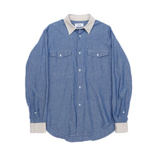 画像をギャラリービューアに読み込む, GLASSES HOLE SH (5oz CHAMBRAY)