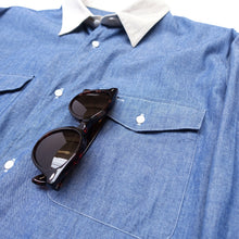 画像をギャラリービューアに読み込む, GLASSES HOLE SH (5oz CHAMBRAY)