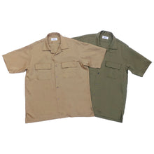画像をギャラリービューアに読み込む, SEMI-OPEN COLLAR SH S/S (LYOCELL/RAYON)