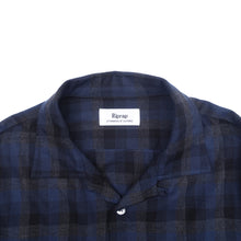 画像をギャラリービューアに読み込む, SEMI-OPEN COLLAR SH L/S (BLOCK CHECK)