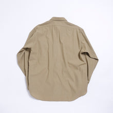 画像をギャラリービューアに読み込む, OFFICER SHIRT L/S (STRONG TWIST GABERDINE)