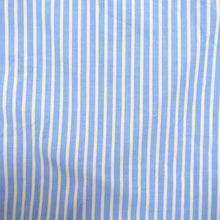 画像をギャラリービューアに読み込む, SEMI OPEN COLLAR SH L/S (POPLIN STRIPE)