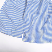 画像をギャラリービューアに読み込む, SEMI OPEN COLLAR SH L/S (POPLIN STRIPE)