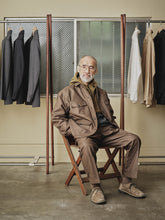 画像をギャラリービューアに読み込む, NO TUCK SLACKS (ARMY SERGE)